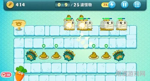 保卫萝卜1攻略全部(保卫萝卜1全关卡图解)