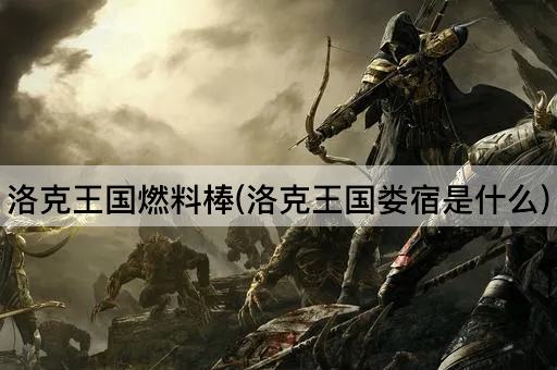洛克王国燃料棒(洛克王国娄宿是什么)