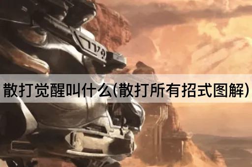 散打觉醒叫什么(散打所有招式图解)