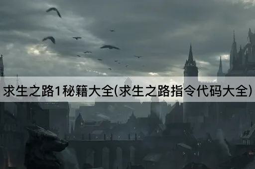 求生之路1秘籍大全(求生之路指令代码大全)